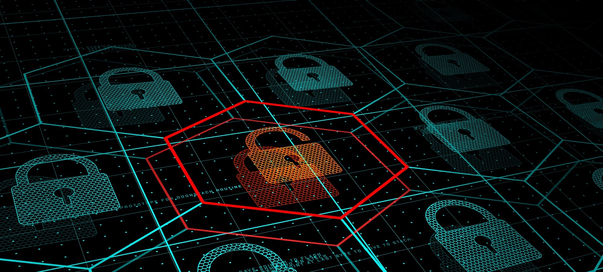 Cyber attack, system under threat, DDoS attack