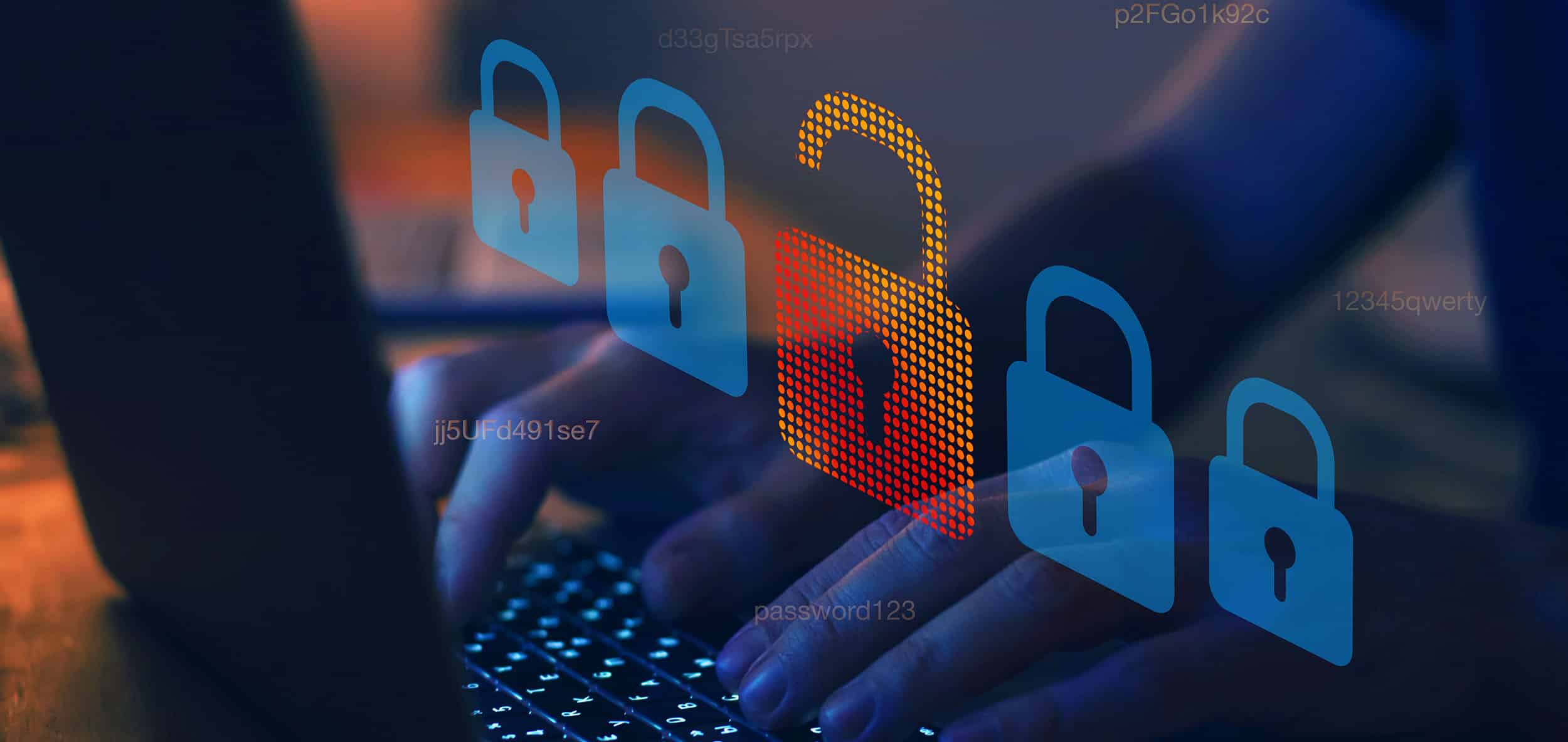 hacker attack, data breach concept