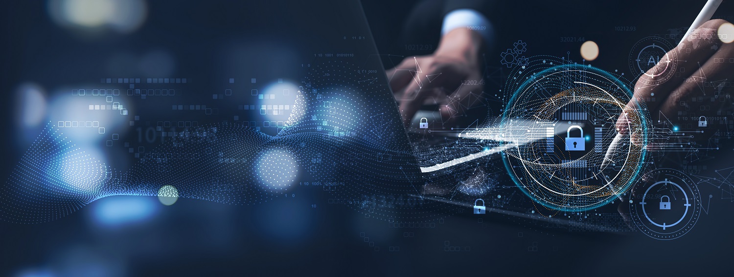 Cyber security and data protection concept Cyber security and data protection concept