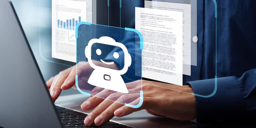 AI agent generating business reports and documents.