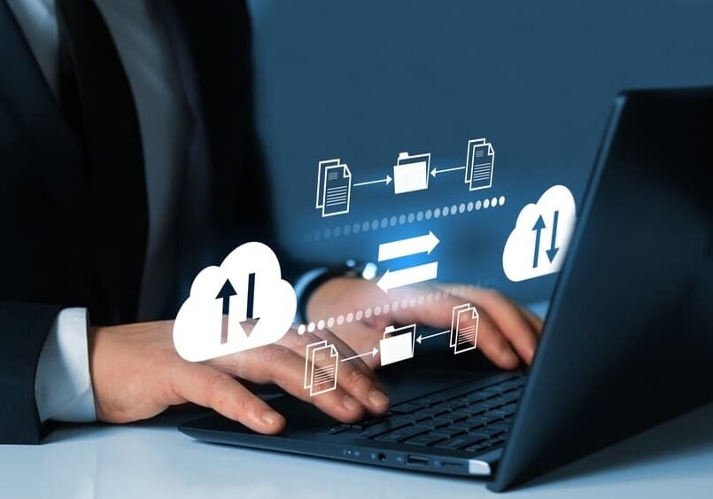 Exchange information and data with internet cloud technology