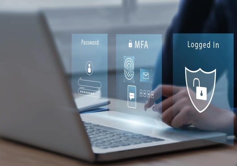 Multiple factor authentication MFA method using portable devices to protect data and account