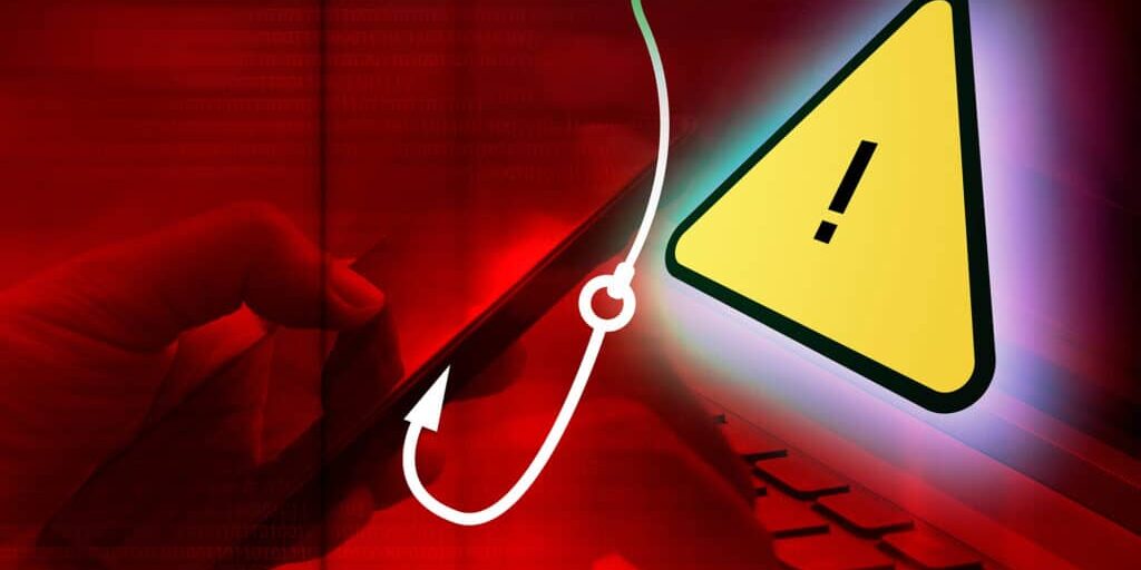 Phishing mail alert , cyber crime hacker caution