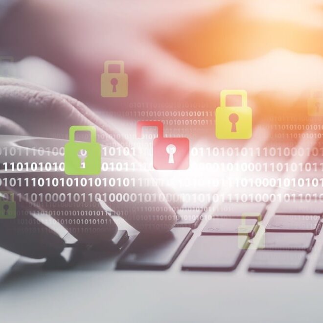 Virtual,Locking,Mechanism,Illustration,And,Computer,Keyboard cyberthreats activity