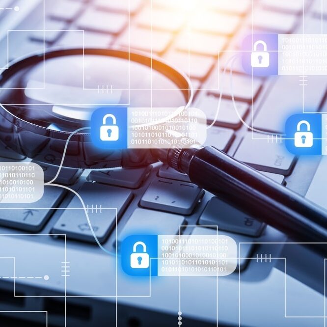 Hacker,Attack,And,Data,Breach,,Information,Cocncept monitoring data breach