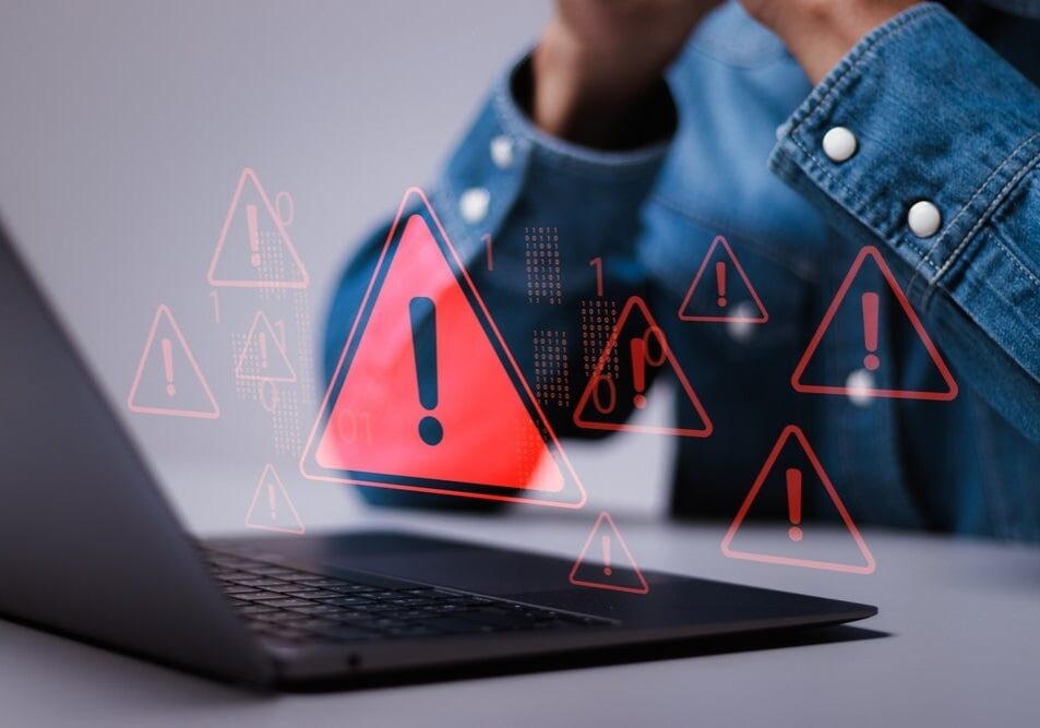 Ransomware malware attack and data breach